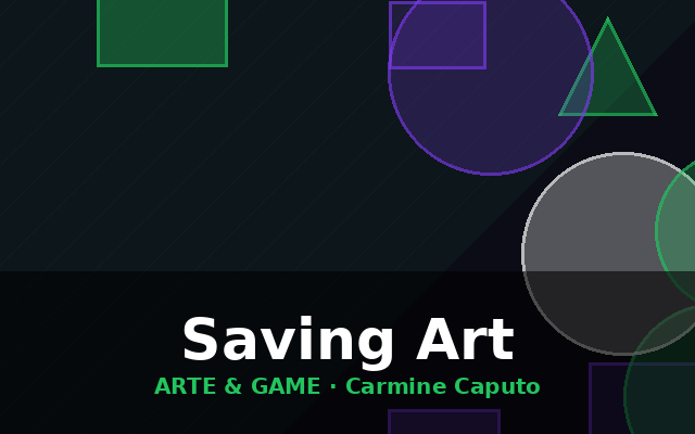 Saving Art — opera di Carmine Caputo
